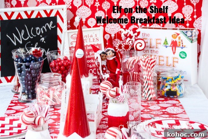 Elf on the Shelf Welcome Breakfast