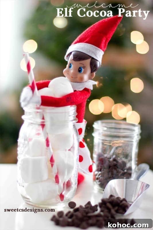 Image for Welcome Elf on a Shelf: Cocoa Party