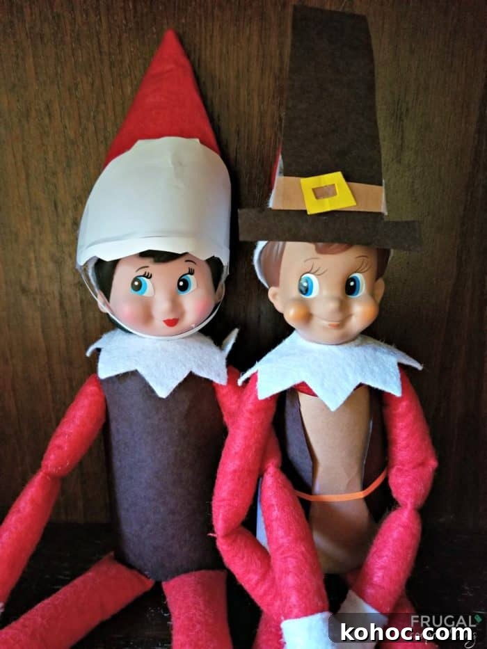 Image for Elf on the Shelf: Thanksgiving Pilgrim Elf