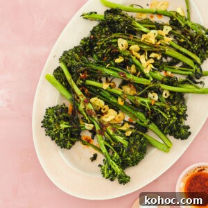 Garlic Chili Roasted Broccolini Recipe for Flavorful Sides 2 img 14346 2