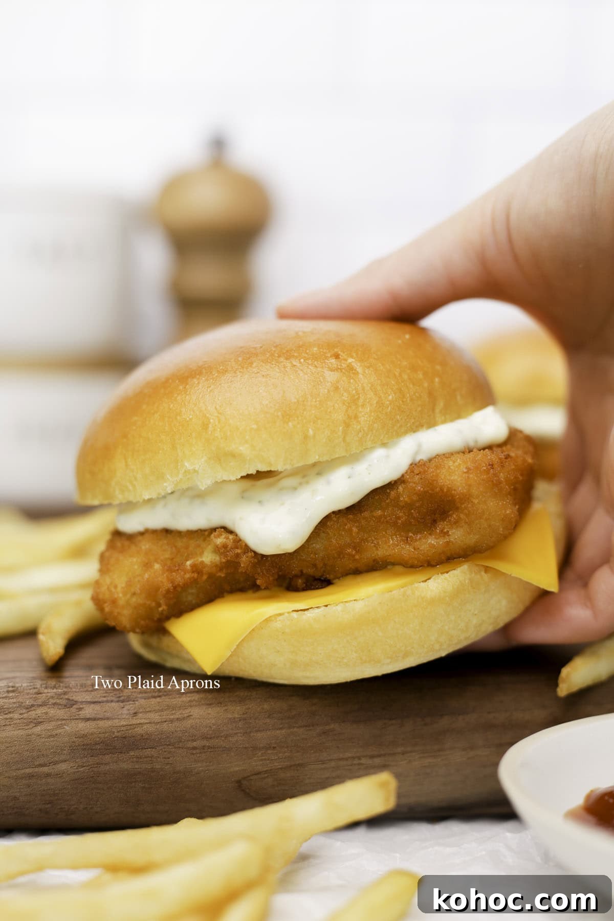 Homemade Filet-O-Fish: Copycat Recipe for Crispy Fish Sandwich 11 img 15043 13