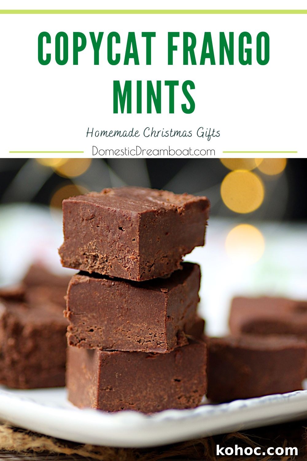 Homemade Frango Mint Chocolates: Chocolate Mint Melts Recipe 5 img 15127 9