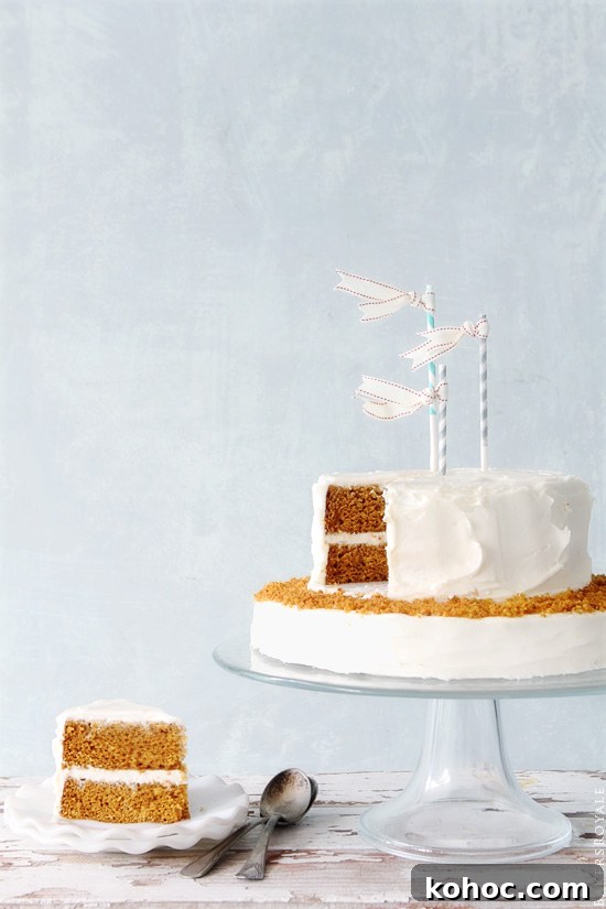 Pumpkin Spice Layer Cake from Bakers Royale