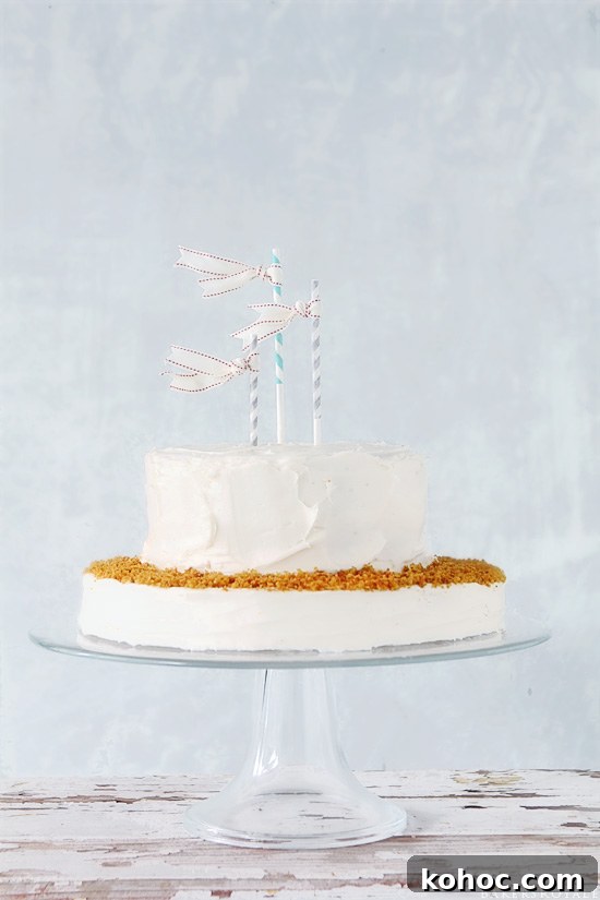 Pumpkin Spice Layer Cake via Bakers Royale