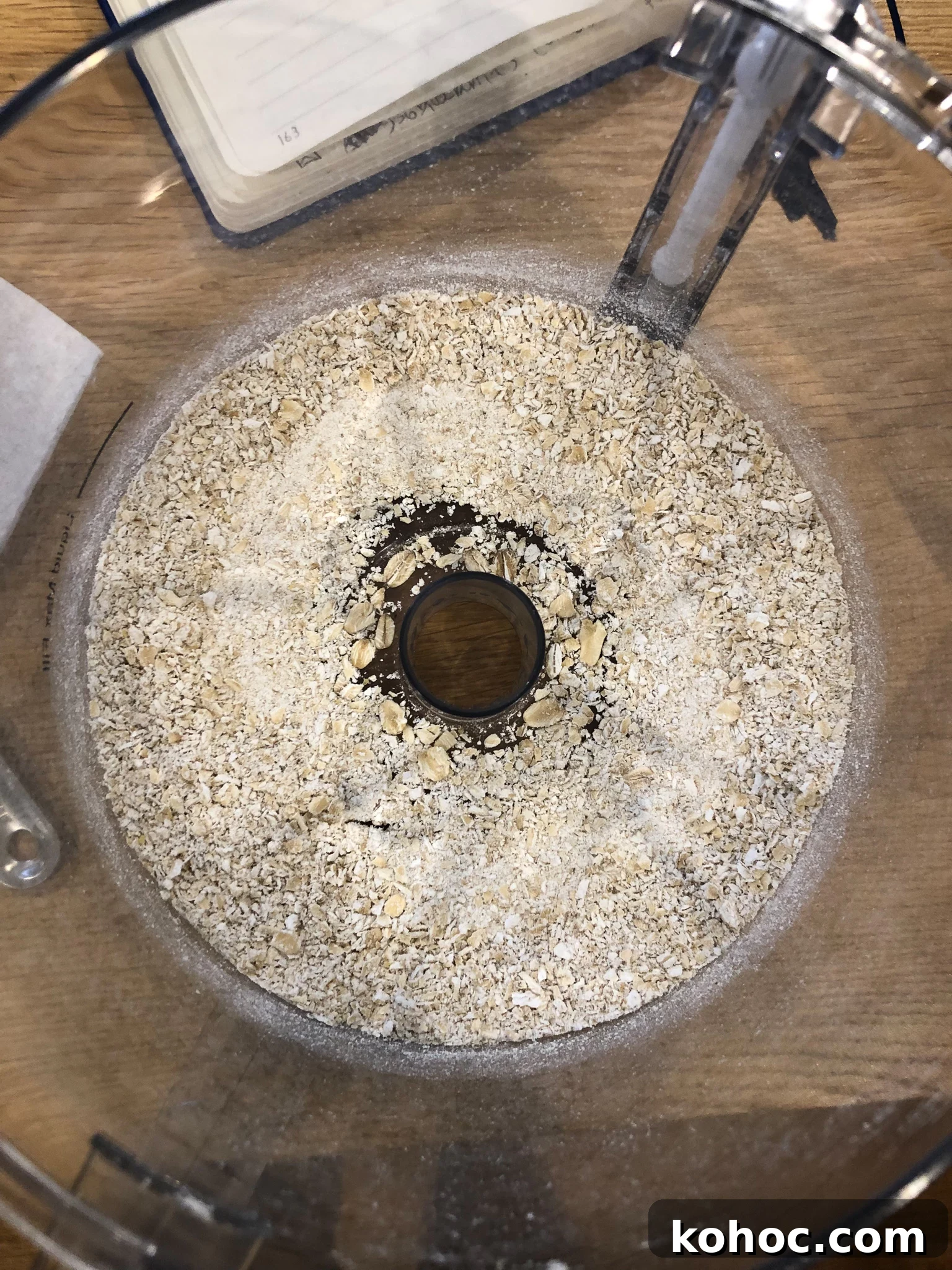 Whole Grain Loaf Recipe: Rustic Nordic Grovbrød Guide 13 Oats blitzed in a food processor.