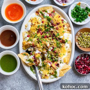 Vegan Gluten-Free Papdi Chaat Recipe: Crispy Indian Street Food 2 img 16192 10