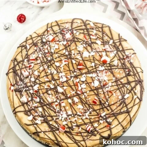 Image for Candy Cane Cheesecake Recipe