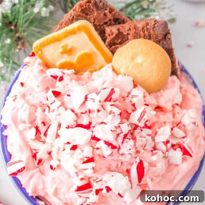 Image for Candy Cane Christmas Dip Recipe