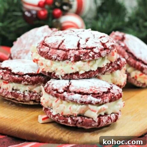 Image for Candy Cane Sandwich Cookie