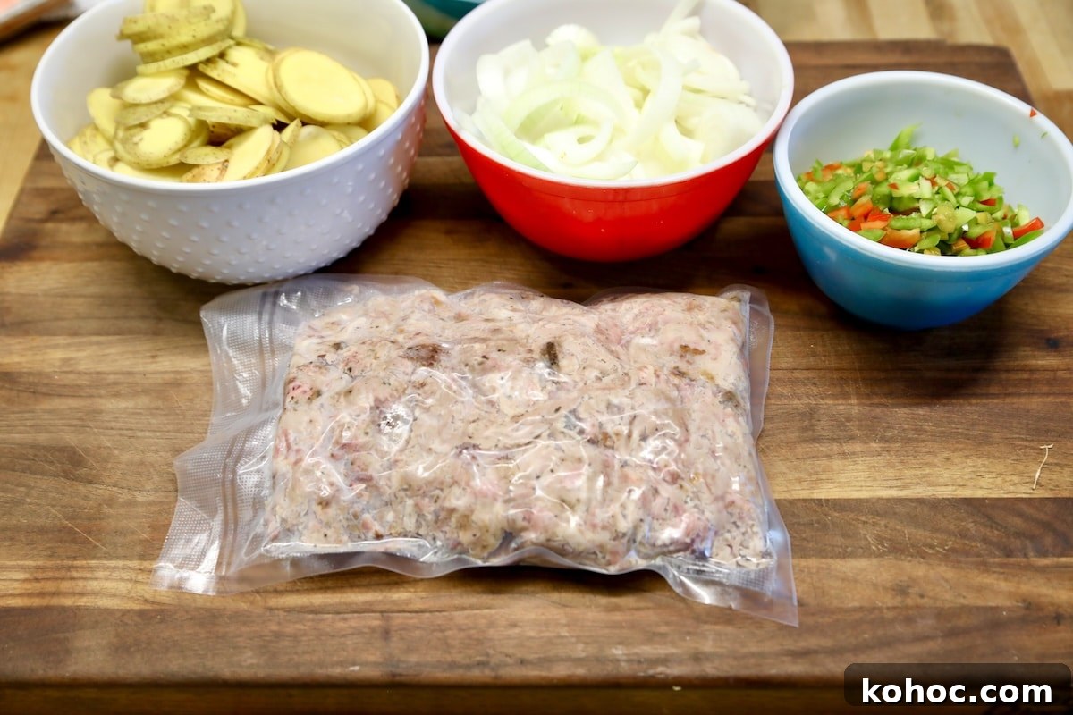 Slow-Cooker Pulled Pork Casserole with Cheesy Topping 2 Ingredients for pulled pork casserole.