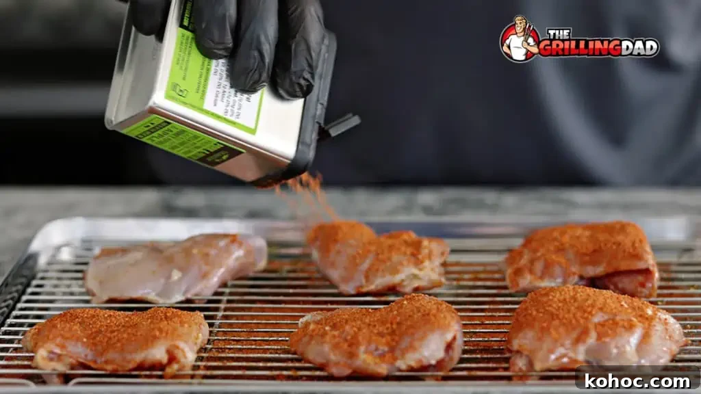 seasoning chicken thighs