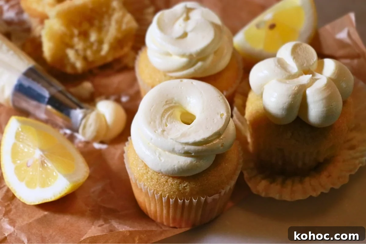 Zesty Lemon Cupcakes Recipe with Creamy Lemon Frosting 10 img 18747 15