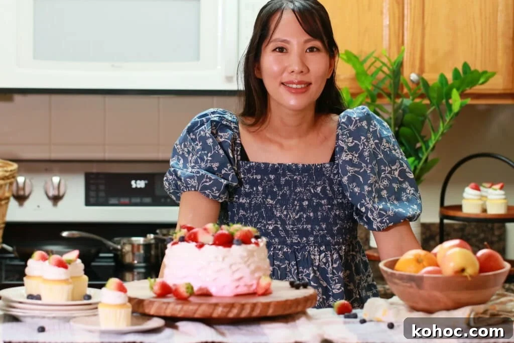 Zesty Lemon Cupcakes Recipe with Creamy Lemon Frosting 11 Aya Caliva, the pastry chef and owner of the website, Pastry Living