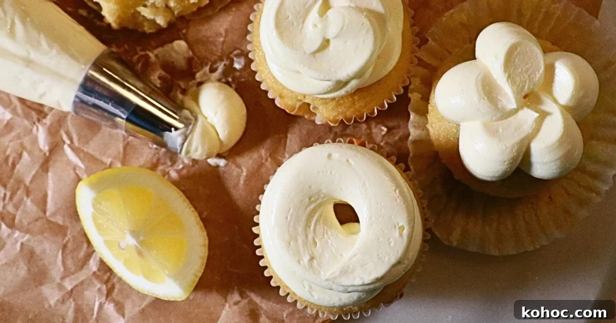 Zesty Lemon Cupcakes Recipe with Creamy Lemon Frosting 5 img 18747 4