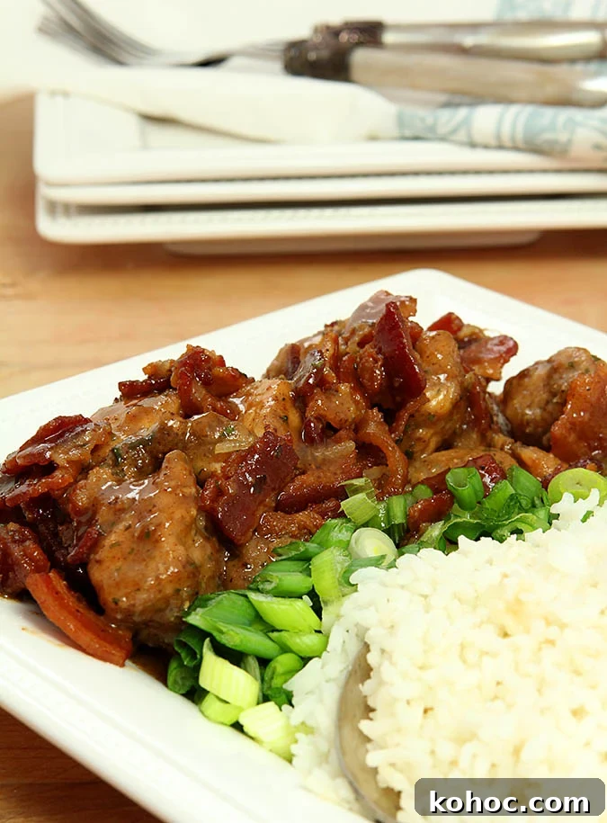 Maple Bourbon Chicken with Bacon