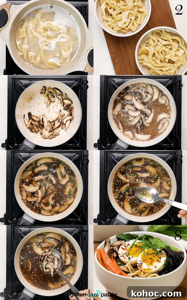 Gluten-Free Ramen: Homemade Noodle Recipe and Cooking Tips 6 gluten-free ramen noodles step by step.