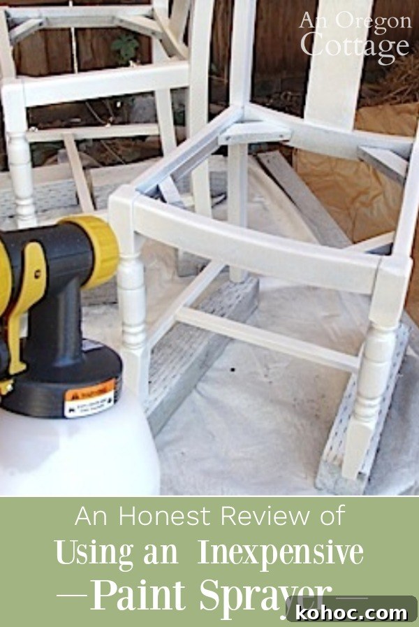 Pro Tips for Painting with an Affordable Handheld Paint Sprayer 7 Honest review-paint sprayer