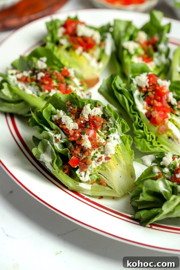 Handheld Wedge Salad