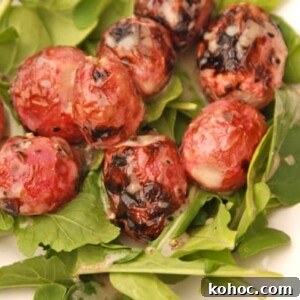 Grilled Radish Salad from Zestuous