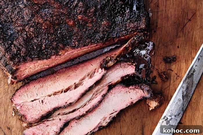 Texas-Style Smoked Brisket Texas-Style Smoked Brisket