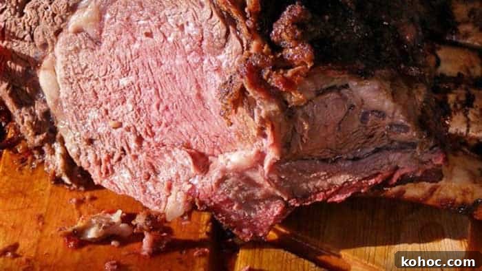 Smoked Standing Rib Roast Smoked Standing Rib Roast