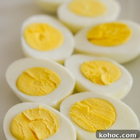 Air Fried Hard Boiled Eggs