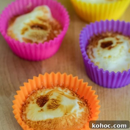 Air Fryer Eggs in Silicone Cups
