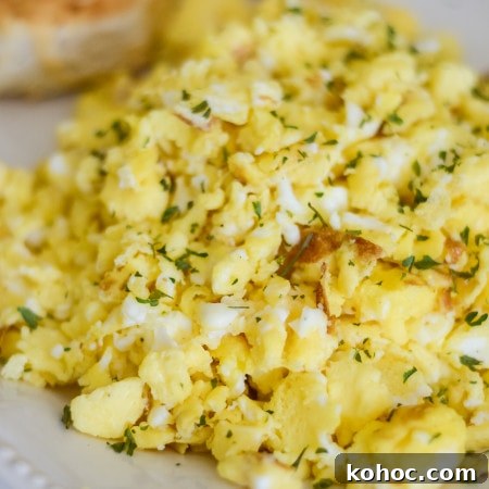 Easy Air Fryer Scrambled Eggs