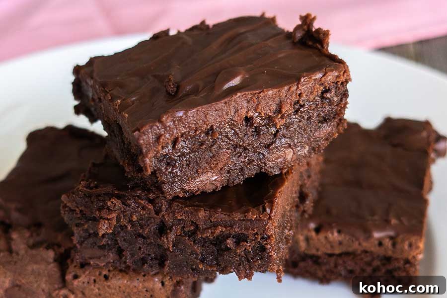 30 Top Gluten-Free Recipes from 2023 You’ll Want to Try 16 best 2023 truffle brownies on a plate