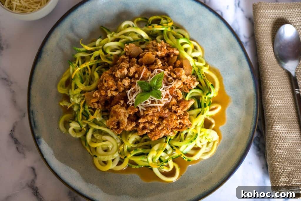 Low-Carb Chicken Bolognese Recipe for Keto Meal Prep 2 keto chicken bolognese