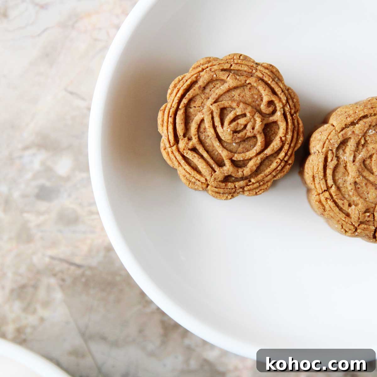 4-ingredient almond butter mooncakes gluten-free vegan recipe