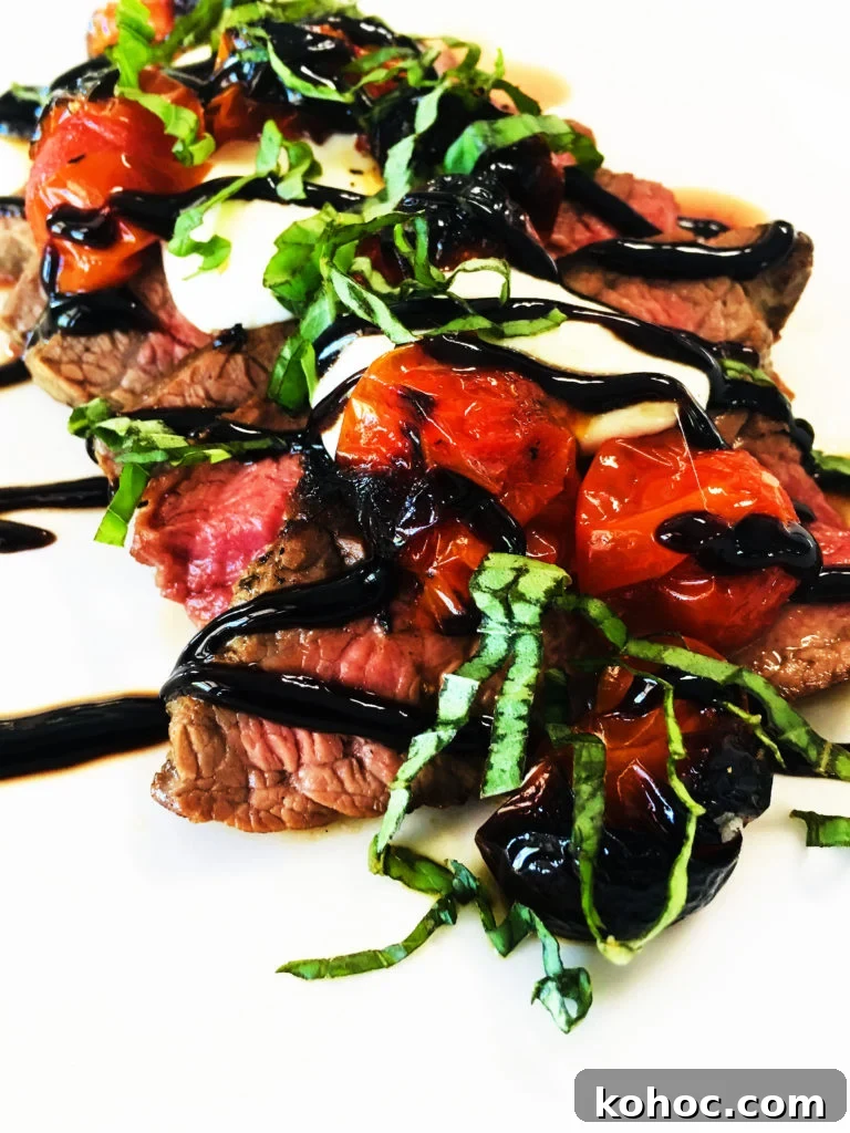 Caprese Chicken Panini Recipe: Melty Tomato, Basil & Mozzarella 11 Flank Steak Caprese