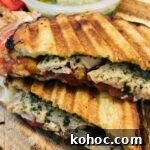 Caprese Chicken Panini Recipe: Melty Tomato, Basil & Mozzarella 17 Chicken Caprese Paninis