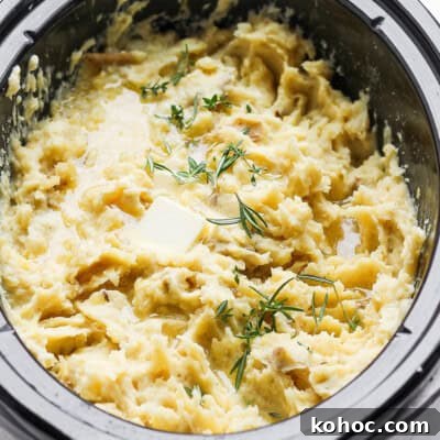 potatoes in crock pot