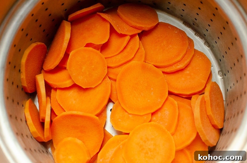 Curried Beef Mince Hotpot Recipe for Comforting Family Dinners 20 Par-boiled sweet potato slices