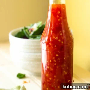 If you are a fan of sweet Thai chili sauce, you gotta try mine! The sauce can be refrigerated for months and you can use it in so many dishes! Don't buy store brand anymore. Homemade sweet Thai chili sauce is so much better and EASY!