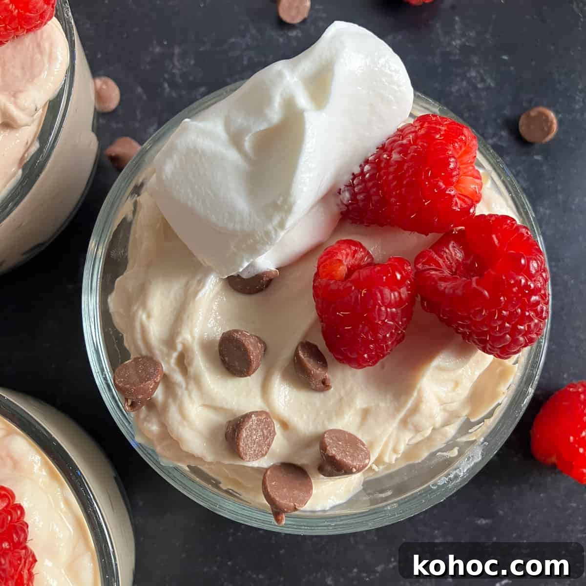 vanilla protein mousse