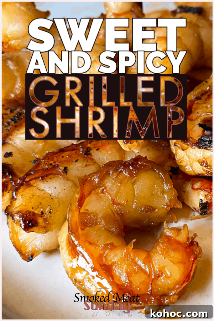 10-Minute Sweet Spicy Shrimp Recipe for Weeknight Dinners 2 This sweet and spicy grilled shrimp recipe takes just ten minutes to make on the grill.
All it takes is a simple sweet and spicy shrimp marinade and then some high heat on your smoker or barbecue for a few minutes, and you're done!
#traegerrecipe #bbqrecipe #seafoodrecipe #seafood #shrimp #bbq #traeger