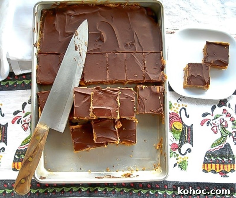 Zserbó Szelet: Classic Hungarian Layered Walnut and Apricot Cake 2 A tray of Zserbo Szelet a traditional Hungarian dessert recipe
