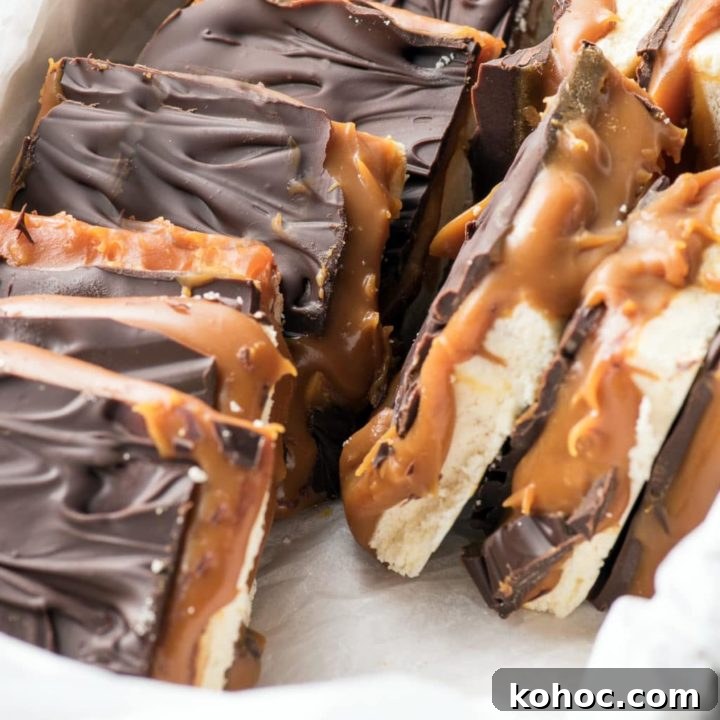 Low Carb Millionaire Bars, A Perfect Treat for the Holiday Season.