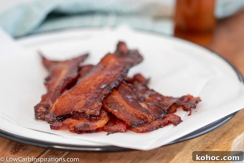 Keto Candied Bacon Recipe