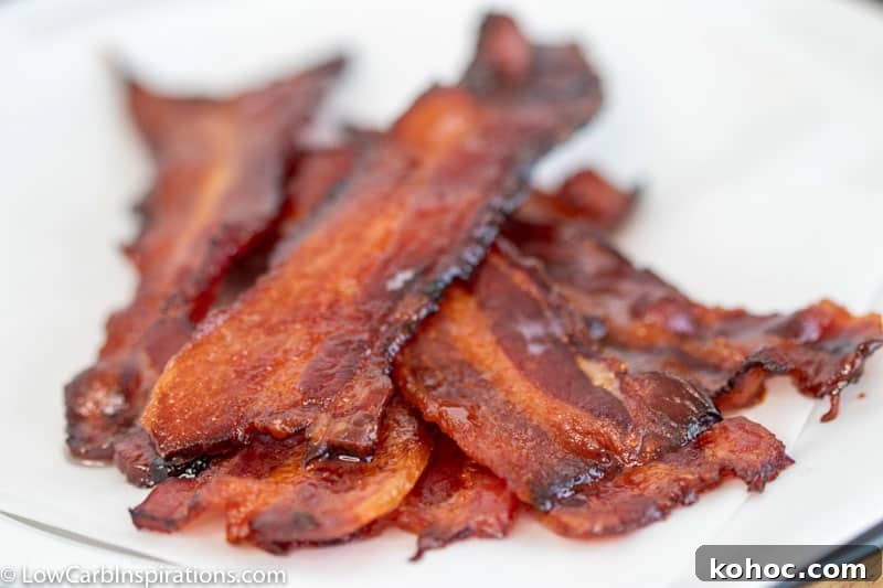Keto Candied Bacon Recipe