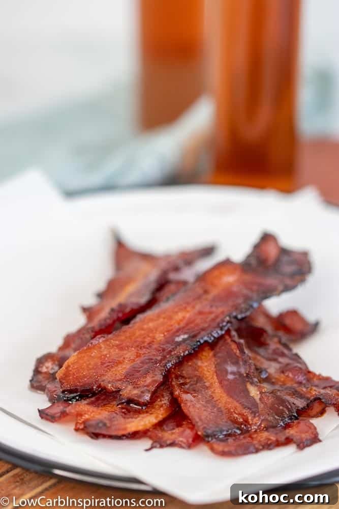 Keto Candied Bacon Recipe