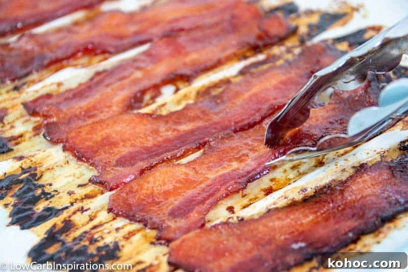 Keto Candied Bacon Recipe