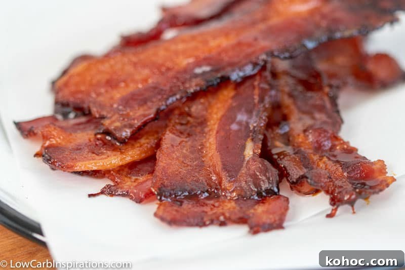 Keto Candied Bacon Recipe