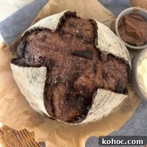 15+ Decadent Chocolate Sourdough Recipes to Try 13 SOURDOUGH CHOCOLATE BREAD - RECIPE FEATURE IMAGE