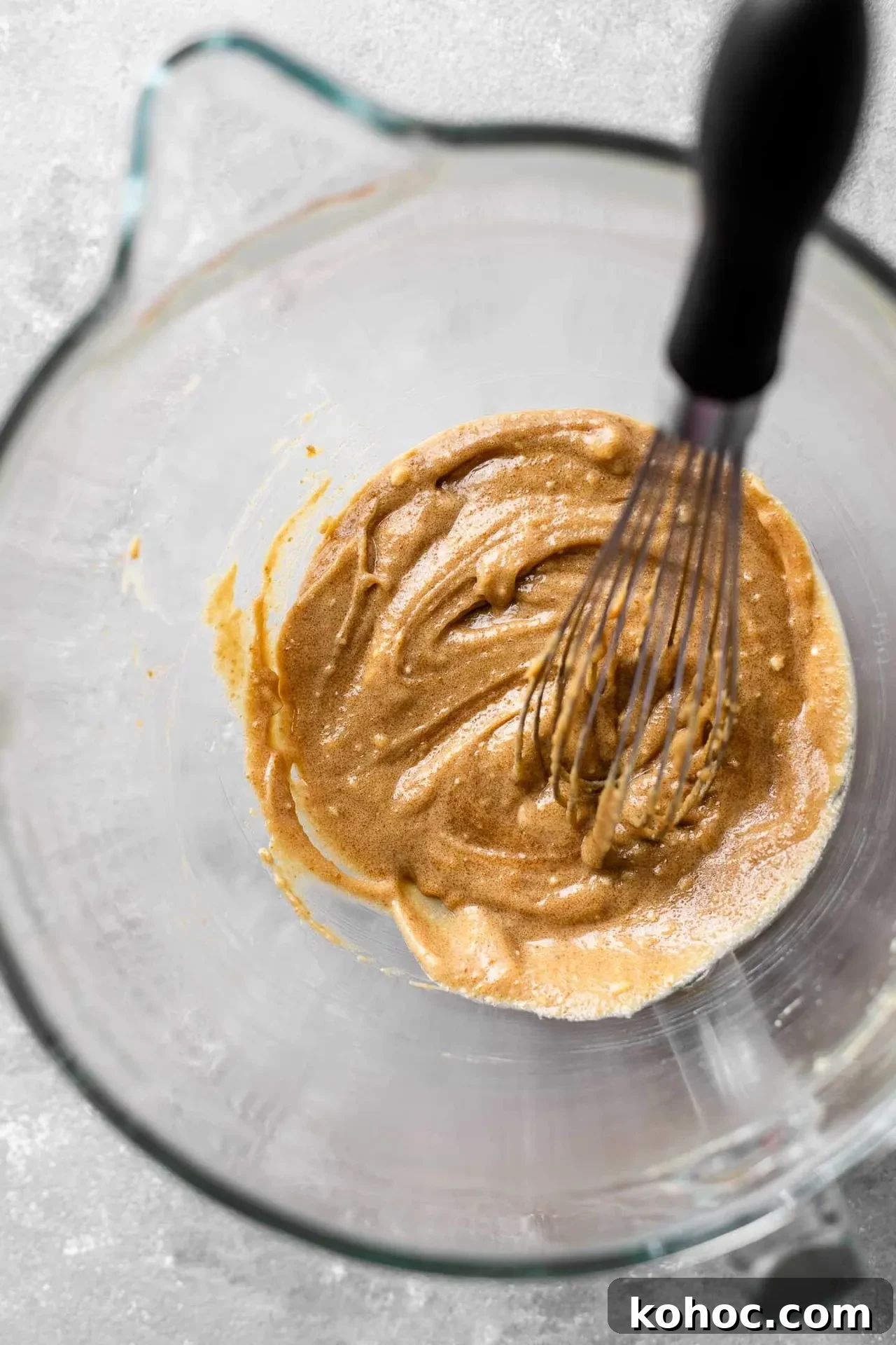 Caramel Gingerbread Cake with Silky Whipped Caramel Icing 5 caramel gingerbread cake butter, oil, and sugar creamed together in bowl