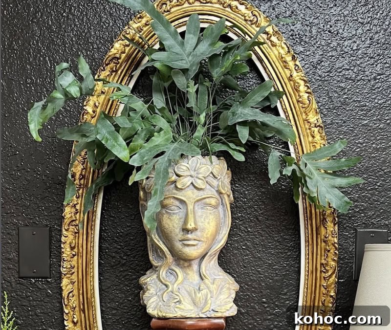 13 Striking Plants for Head Planters to Elevate Your Décor 7 head planter ideas