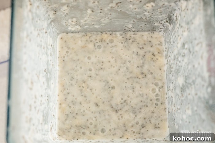 Pulsed banana pieces in pudding