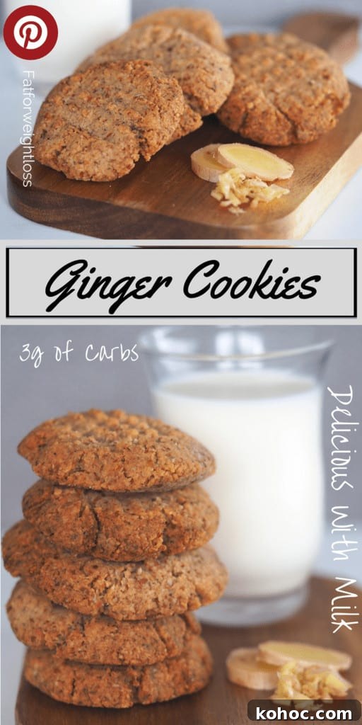 Keto Ginger-Clove Cookies Recipe: Spiced Low-Carb Treat 2 Keto Cookies Recipe